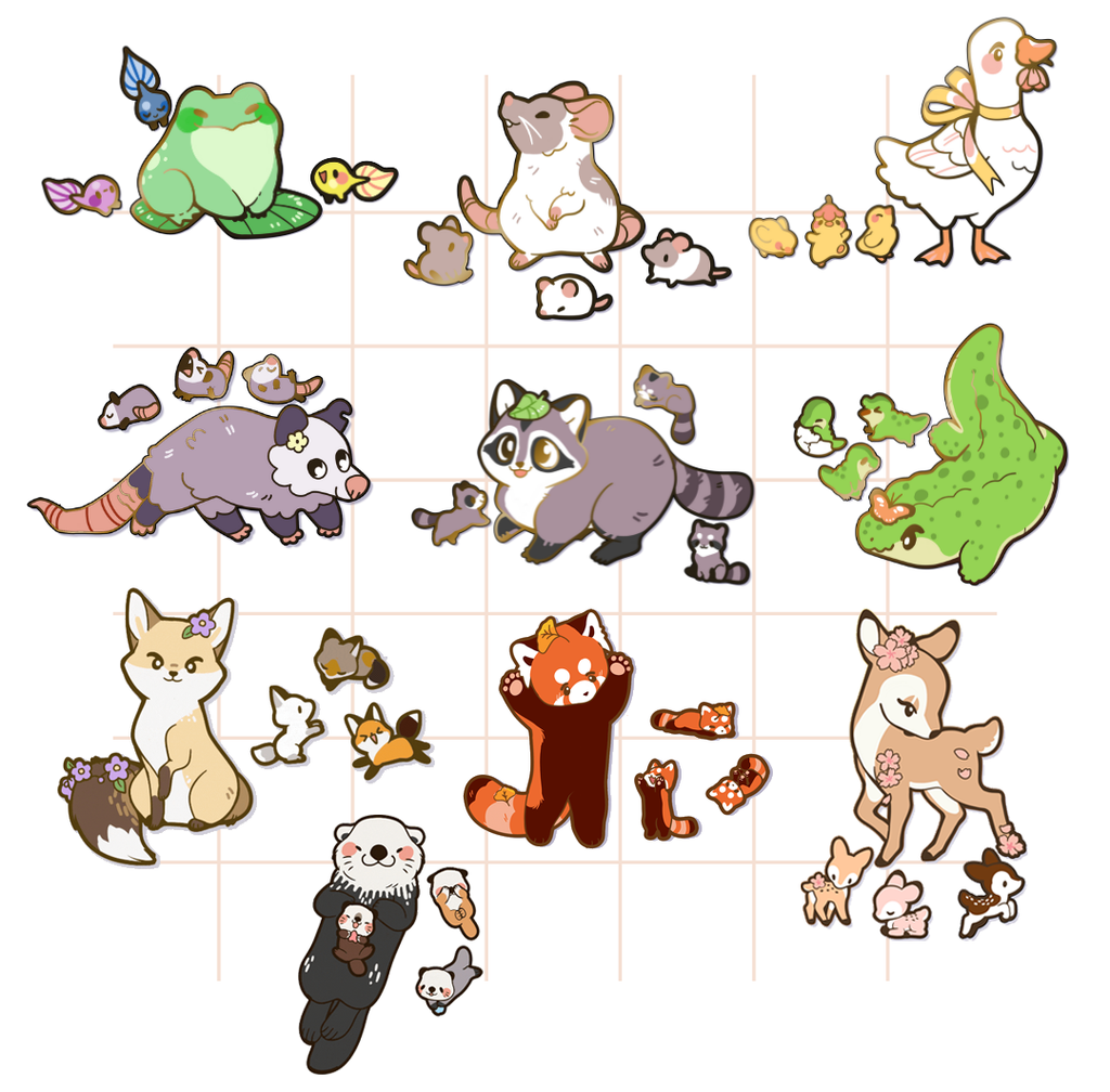 Momma and Baby Critters